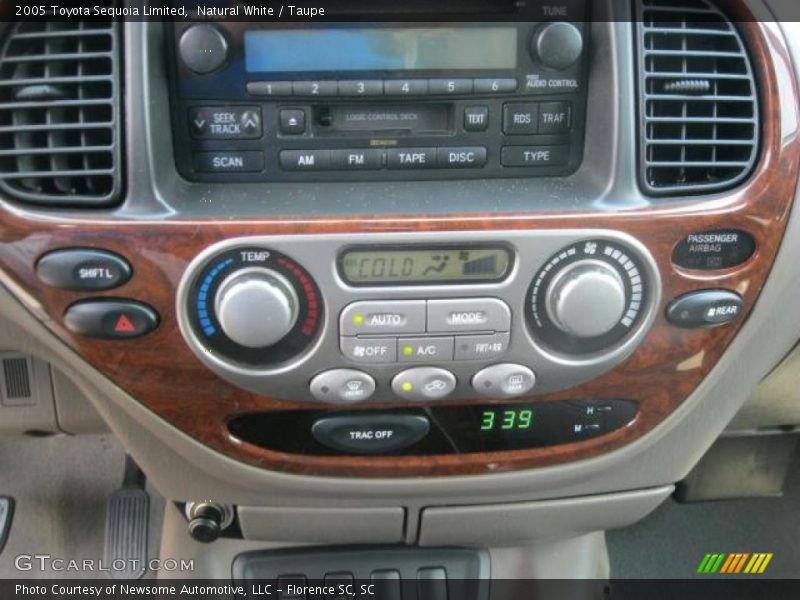 Natural White / Taupe 2005 Toyota Sequoia Limited