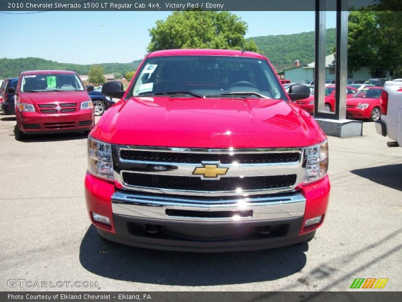 Victory Red / Ebony 2010 Chevrolet Silverado 1500 LT Regular Cab 4x4