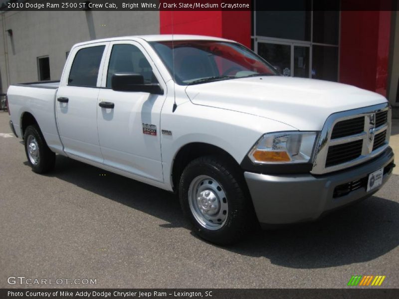 Bright White / Dark Slate/Medium Graystone 2010 Dodge Ram 2500 ST Crew Cab