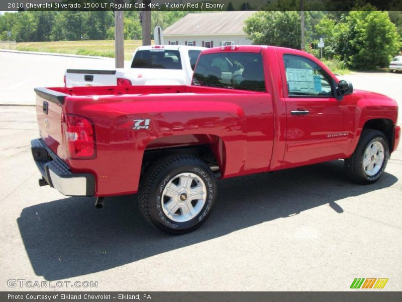 Victory Red / Ebony 2010 Chevrolet Silverado 1500 LT Regular Cab 4x4