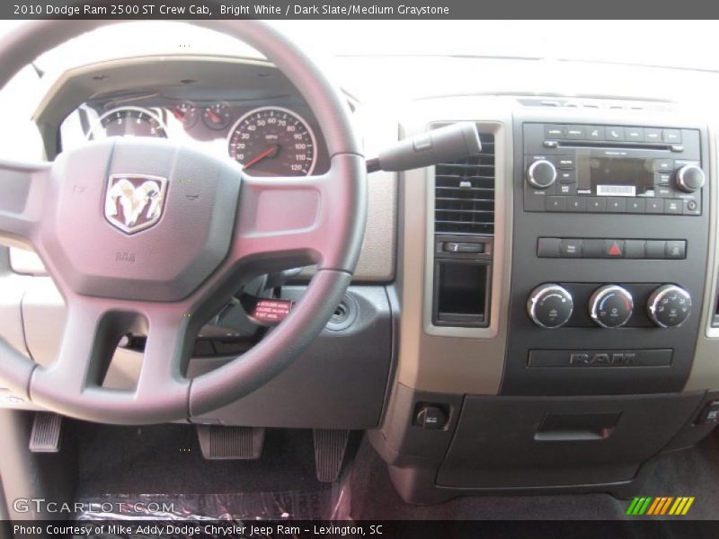 Bright White / Dark Slate/Medium Graystone 2010 Dodge Ram 2500 ST Crew Cab