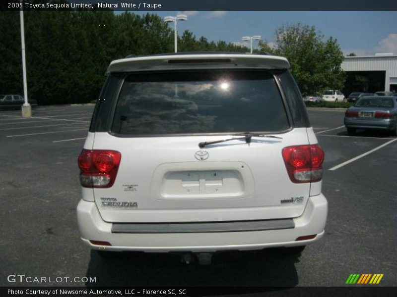 Natural White / Taupe 2005 Toyota Sequoia Limited