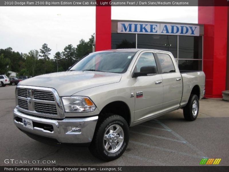 Light Graystone Pearl / Dark Slate/Medium Graystone 2010 Dodge Ram 2500 Big Horn Edition Crew Cab 4x4
