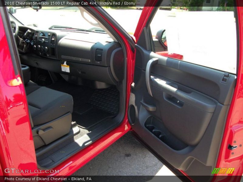 Victory Red / Ebony 2010 Chevrolet Silverado 1500 LT Regular Cab 4x4