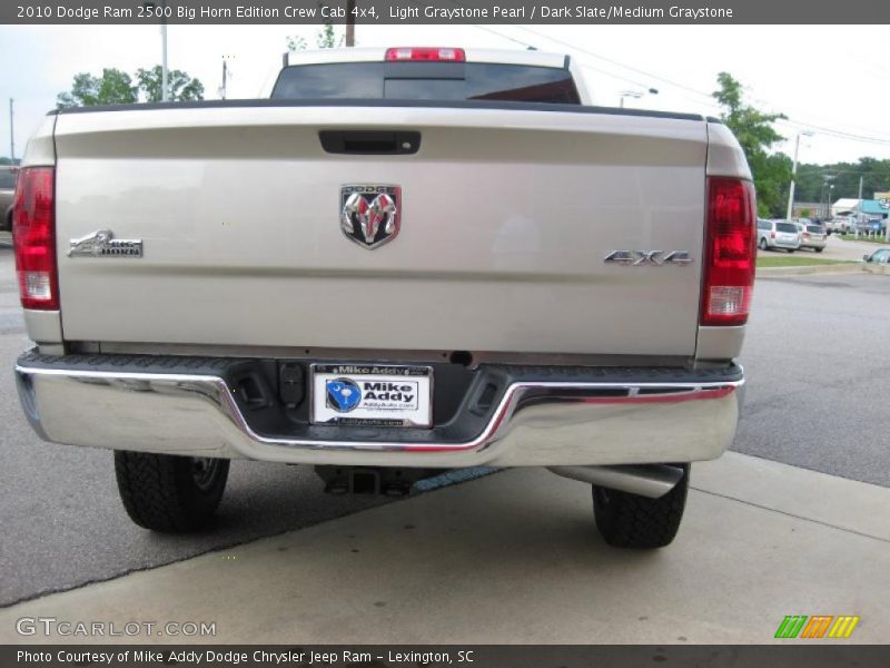 Light Graystone Pearl / Dark Slate/Medium Graystone 2010 Dodge Ram 2500 Big Horn Edition Crew Cab 4x4