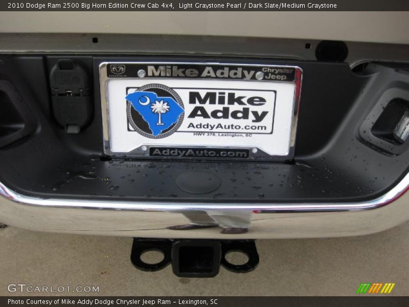 Light Graystone Pearl / Dark Slate/Medium Graystone 2010 Dodge Ram 2500 Big Horn Edition Crew Cab 4x4