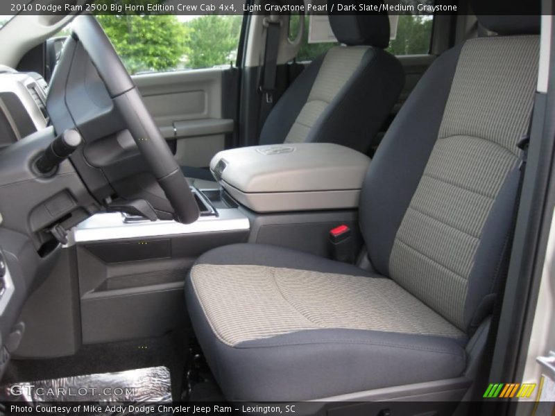 Light Graystone Pearl / Dark Slate/Medium Graystone 2010 Dodge Ram 2500 Big Horn Edition Crew Cab 4x4