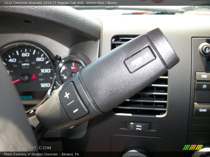 Victory Red / Ebony 2010 Chevrolet Silverado 1500 LT Regular Cab 4x4