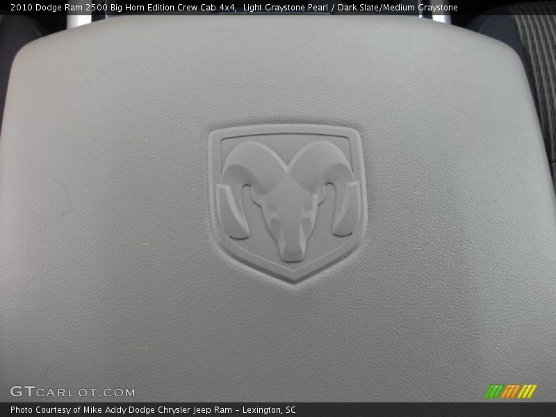 Light Graystone Pearl / Dark Slate/Medium Graystone 2010 Dodge Ram 2500 Big Horn Edition Crew Cab 4x4