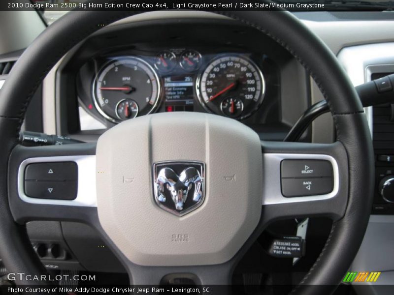 Light Graystone Pearl / Dark Slate/Medium Graystone 2010 Dodge Ram 2500 Big Horn Edition Crew Cab 4x4