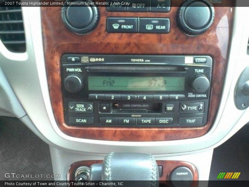 Millenium Silver Metallic / Ash Gray 2007 Toyota Highlander Limited