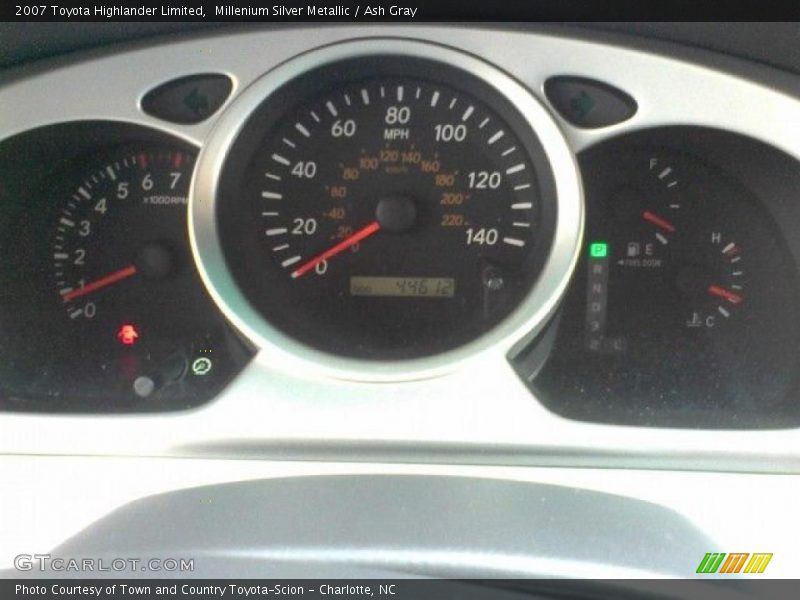 Millenium Silver Metallic / Ash Gray 2007 Toyota Highlander Limited