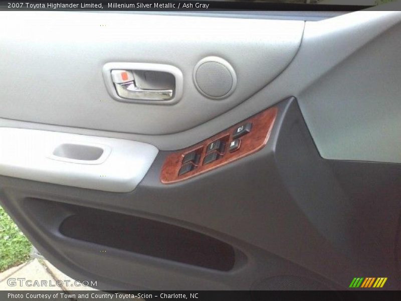Millenium Silver Metallic / Ash Gray 2007 Toyota Highlander Limited