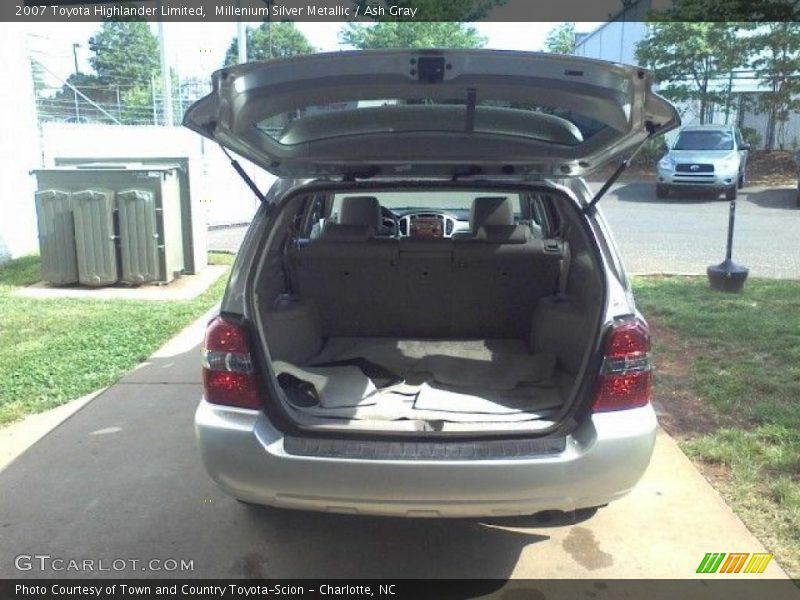 Millenium Silver Metallic / Ash Gray 2007 Toyota Highlander Limited