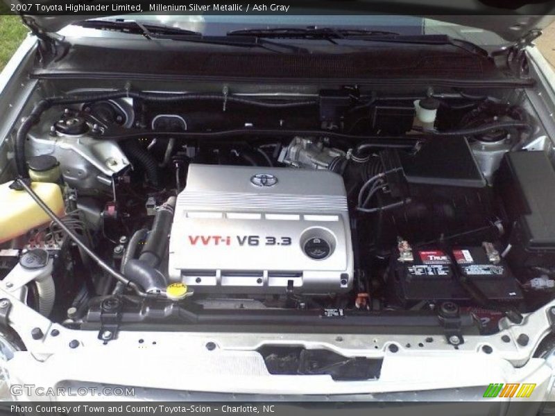 Millenium Silver Metallic / Ash Gray 2007 Toyota Highlander Limited