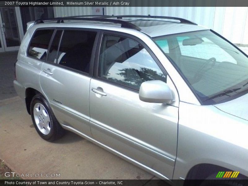 Millenium Silver Metallic / Ash Gray 2007 Toyota Highlander Limited