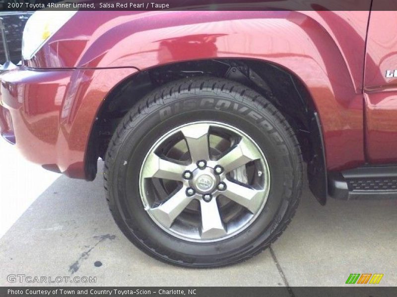Salsa Red Pearl / Taupe 2007 Toyota 4Runner Limited