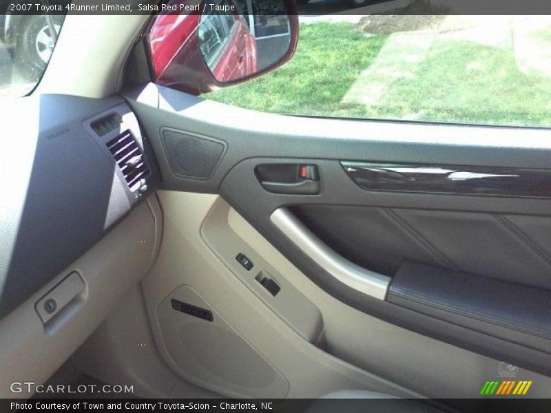 Salsa Red Pearl / Taupe 2007 Toyota 4Runner Limited