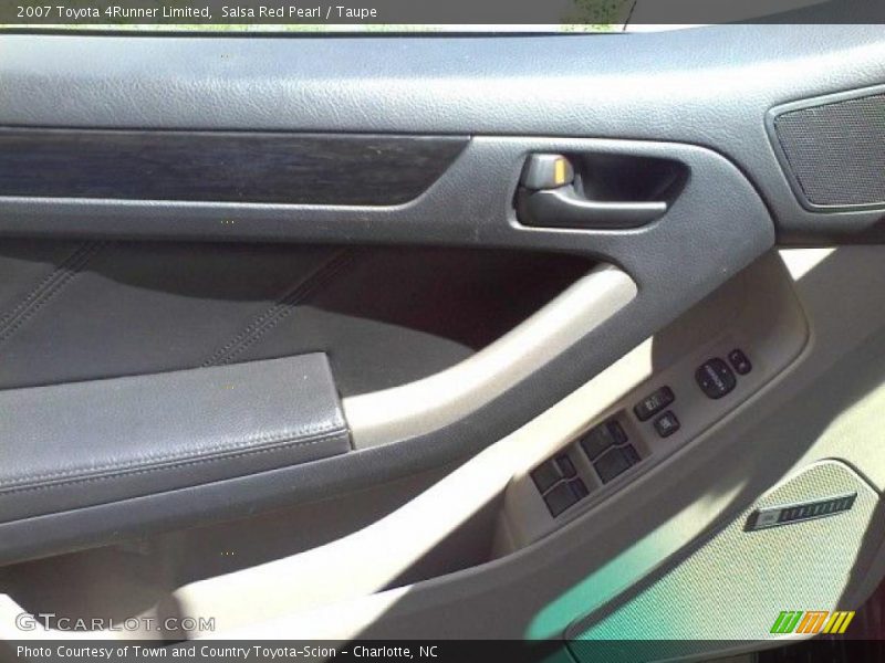 Salsa Red Pearl / Taupe 2007 Toyota 4Runner Limited