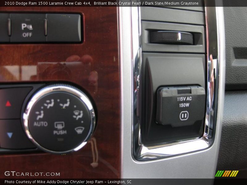Brilliant Black Crystal Pearl / Dark Slate/Medium Graystone 2010 Dodge Ram 1500 Laramie Crew Cab 4x4