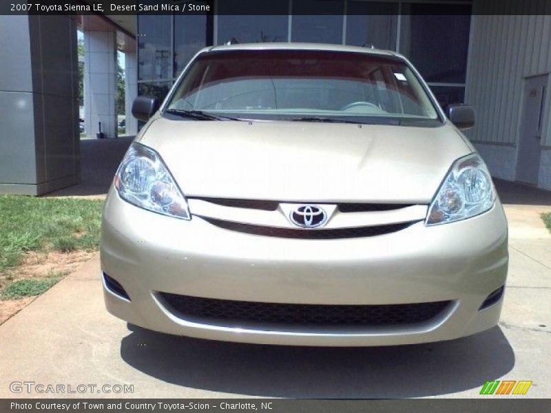 Desert Sand Mica / Stone 2007 Toyota Sienna LE