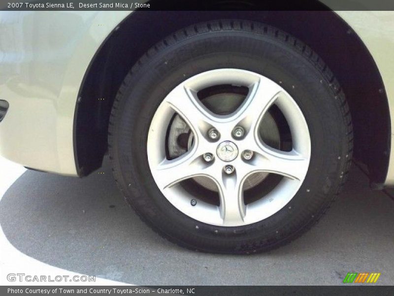 Desert Sand Mica / Stone 2007 Toyota Sienna LE