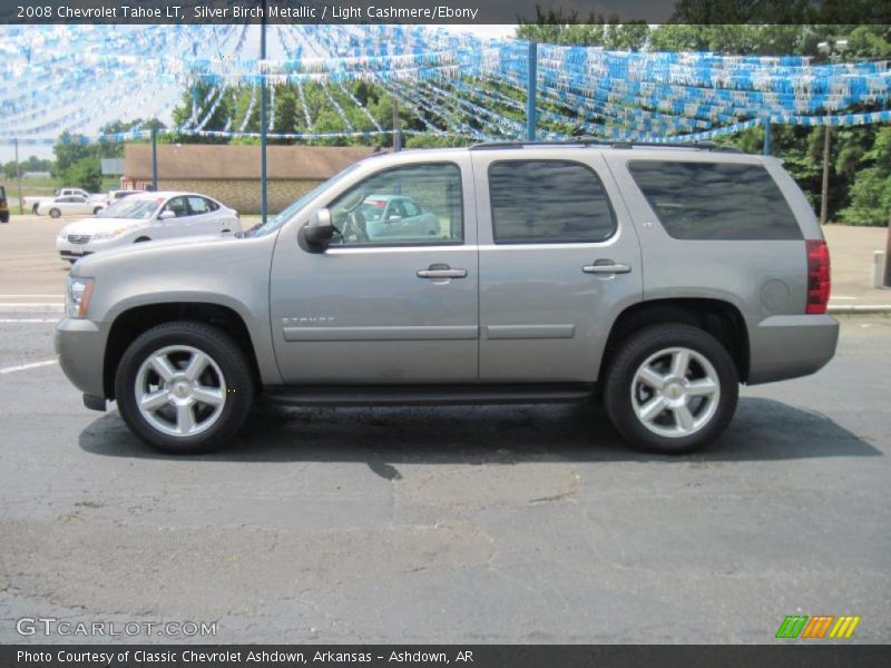 Silver Birch Metallic / Light Cashmere/Ebony 2008 Chevrolet Tahoe LT