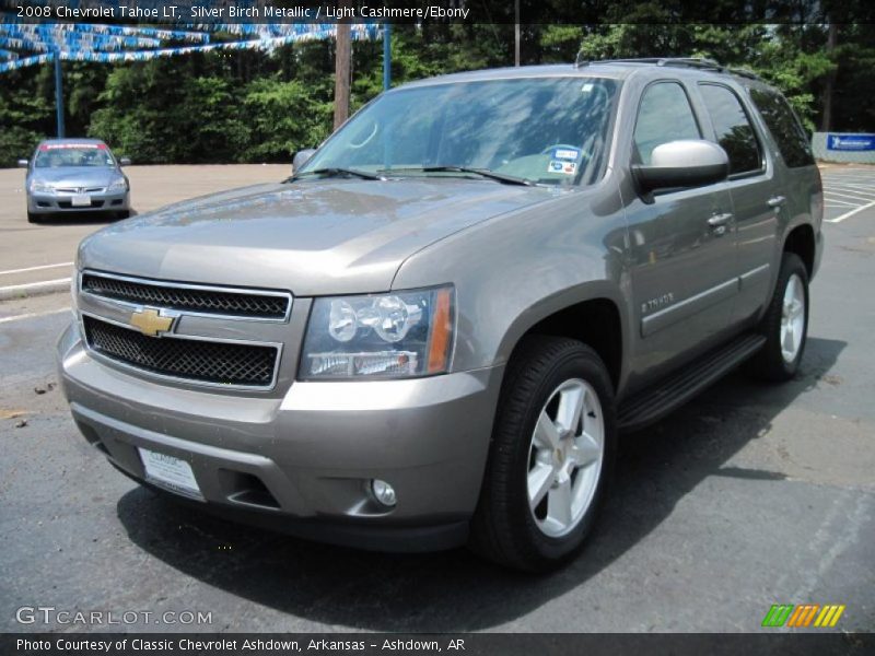 Silver Birch Metallic / Light Cashmere/Ebony 2008 Chevrolet Tahoe LT