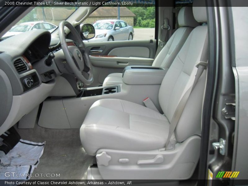Silver Birch Metallic / Light Cashmere/Ebony 2008 Chevrolet Tahoe LT