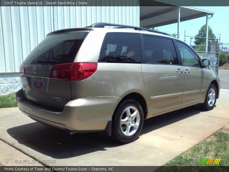 Desert Sand Mica / Stone 2007 Toyota Sienna LE