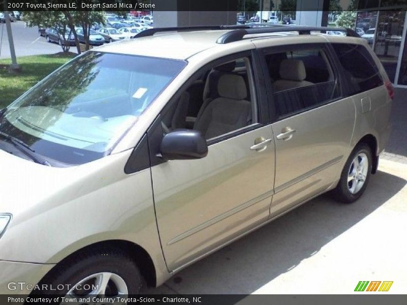 Desert Sand Mica / Stone 2007 Toyota Sienna LE