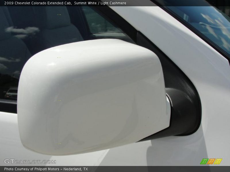 Summit White / Light Cashmere 2009 Chevrolet Colorado Extended Cab