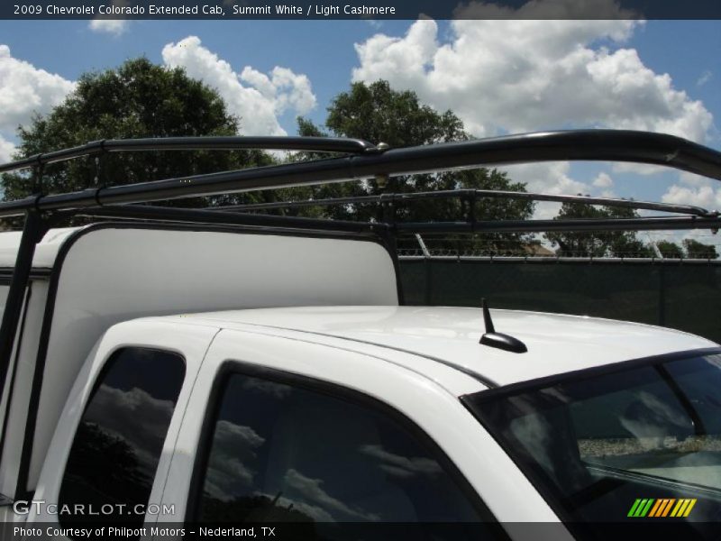 Summit White / Light Cashmere 2009 Chevrolet Colorado Extended Cab