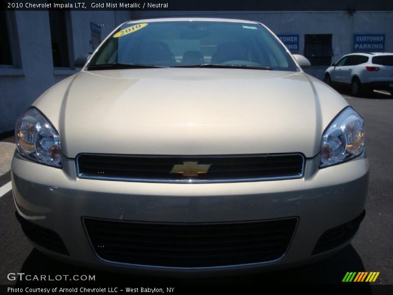 Gold Mist Metallic / Neutral 2010 Chevrolet Impala LTZ