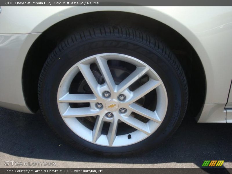Gold Mist Metallic / Neutral 2010 Chevrolet Impala LTZ