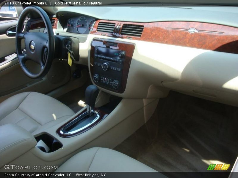 Gold Mist Metallic / Neutral 2010 Chevrolet Impala LTZ