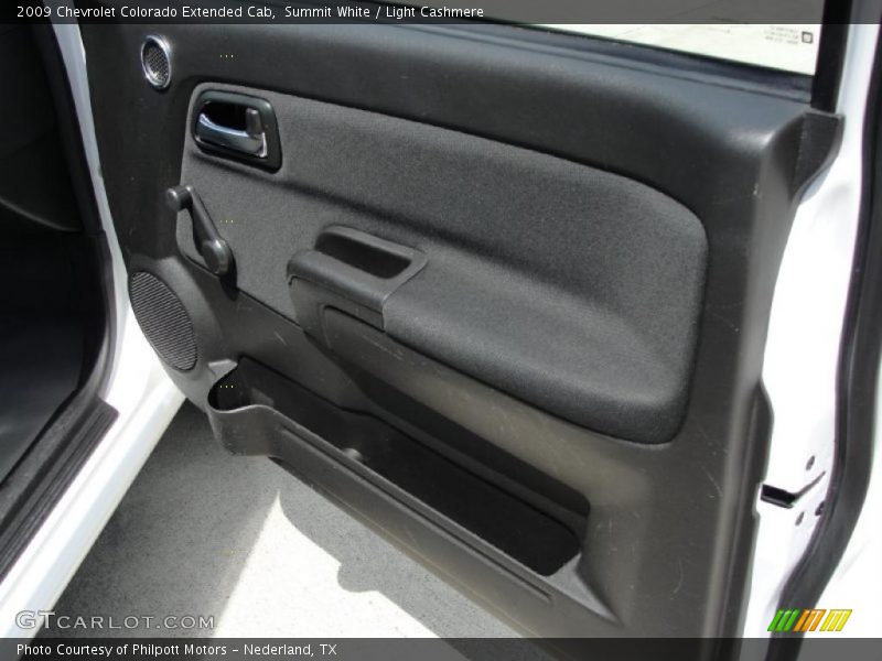 Summit White / Light Cashmere 2009 Chevrolet Colorado Extended Cab