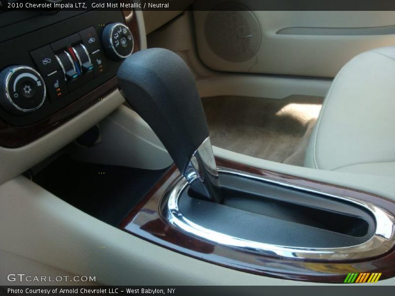 Gold Mist Metallic / Neutral 2010 Chevrolet Impala LTZ