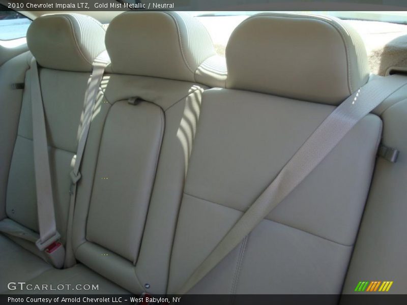 Gold Mist Metallic / Neutral 2010 Chevrolet Impala LTZ