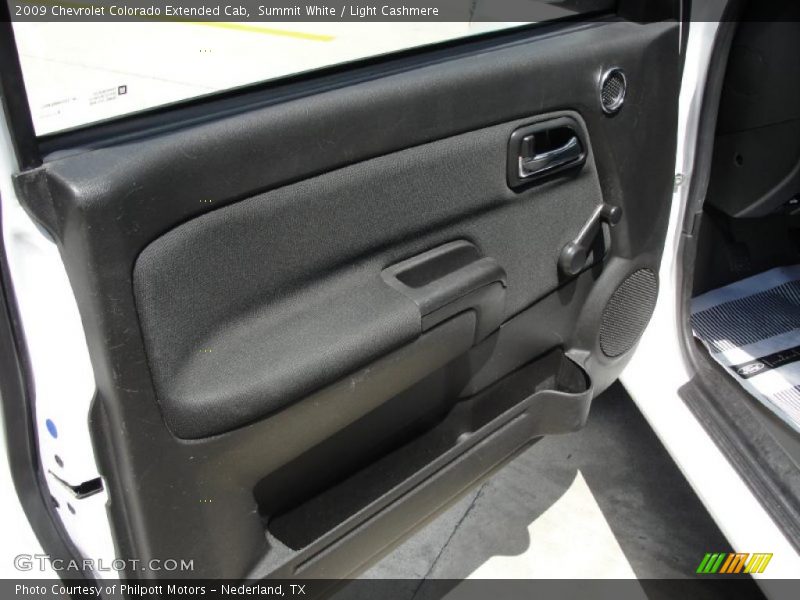 Summit White / Light Cashmere 2009 Chevrolet Colorado Extended Cab