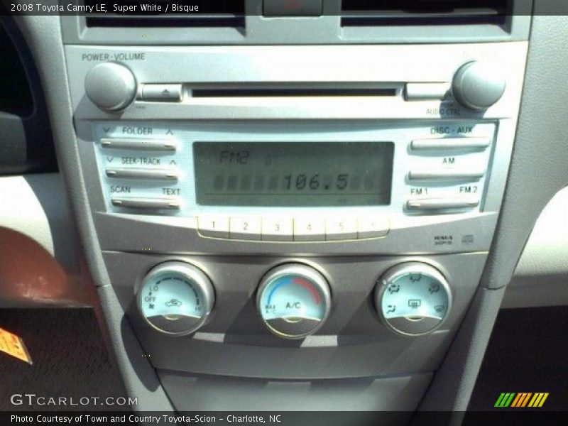 Super White / Bisque 2008 Toyota Camry LE