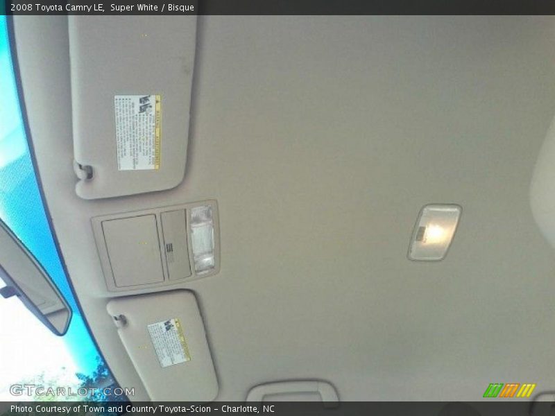 Super White / Bisque 2008 Toyota Camry LE