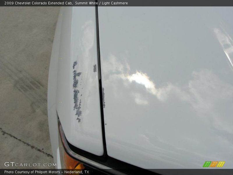 Summit White / Light Cashmere 2009 Chevrolet Colorado Extended Cab