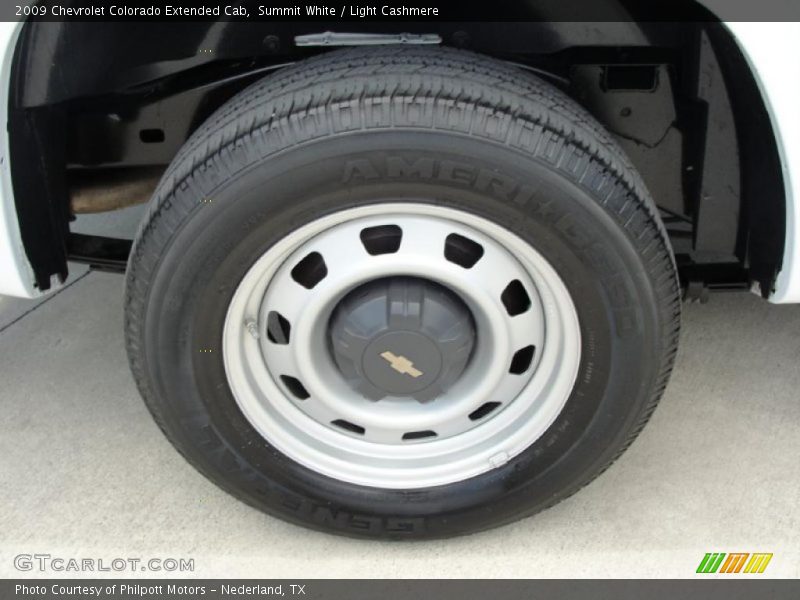 Summit White / Light Cashmere 2009 Chevrolet Colorado Extended Cab