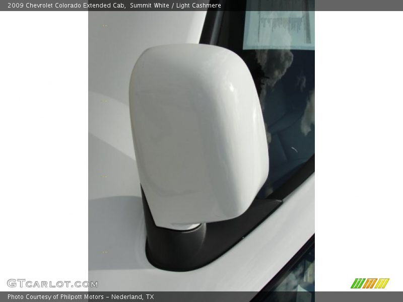 Summit White / Light Cashmere 2009 Chevrolet Colorado Extended Cab