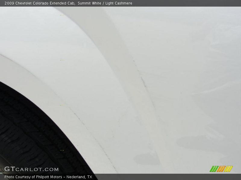 Summit White / Light Cashmere 2009 Chevrolet Colorado Extended Cab