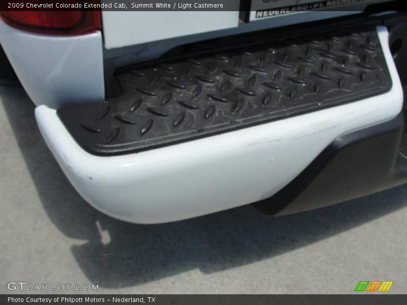 Summit White / Light Cashmere 2009 Chevrolet Colorado Extended Cab