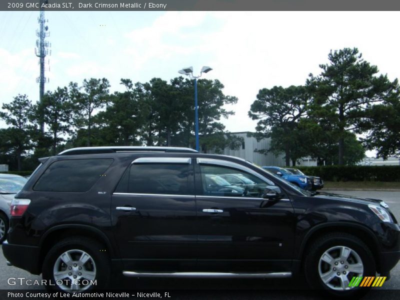 Dark Crimson Metallic / Ebony 2009 GMC Acadia SLT