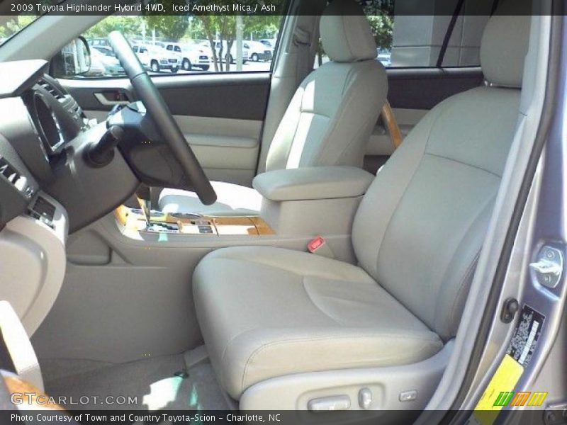Iced Amethyst Mica / Ash 2009 Toyota Highlander Hybrid 4WD