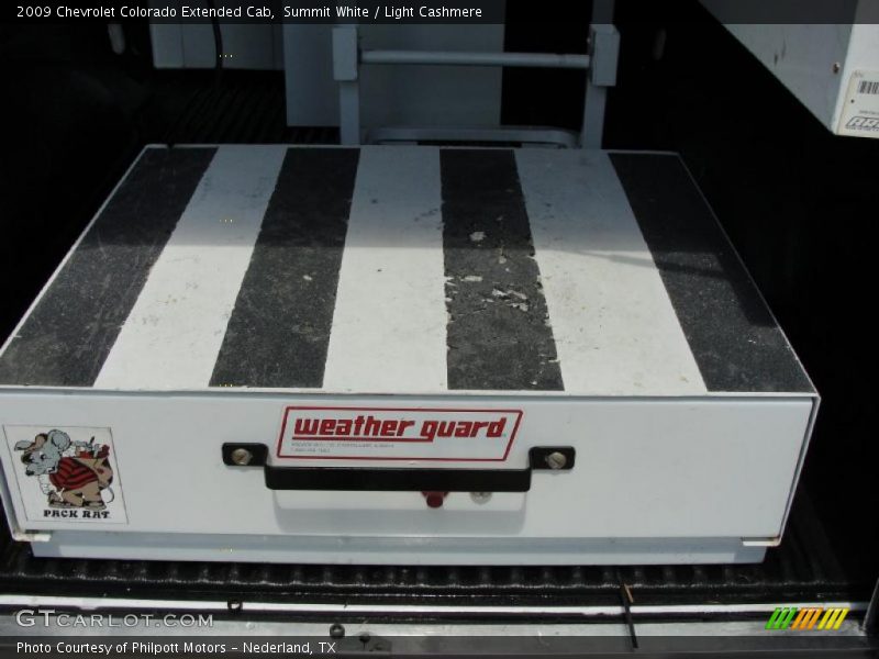 Summit White / Light Cashmere 2009 Chevrolet Colorado Extended Cab